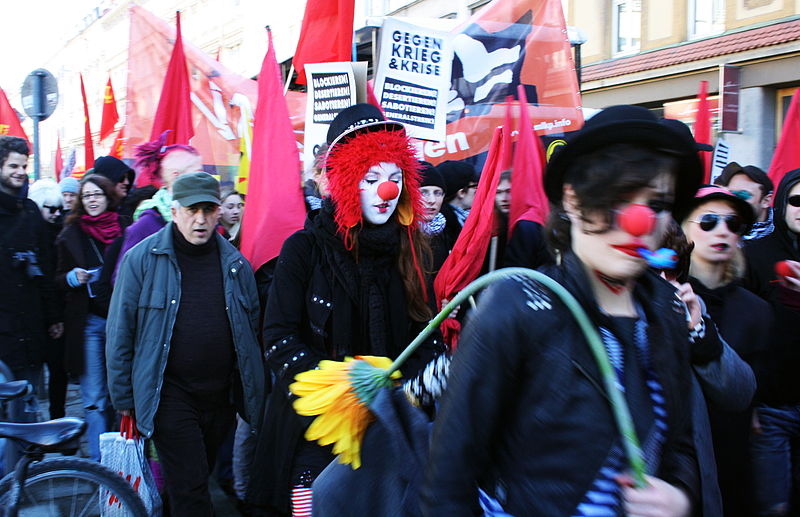 Demo gegen die Siko 2011 - Quelle WikiCommons